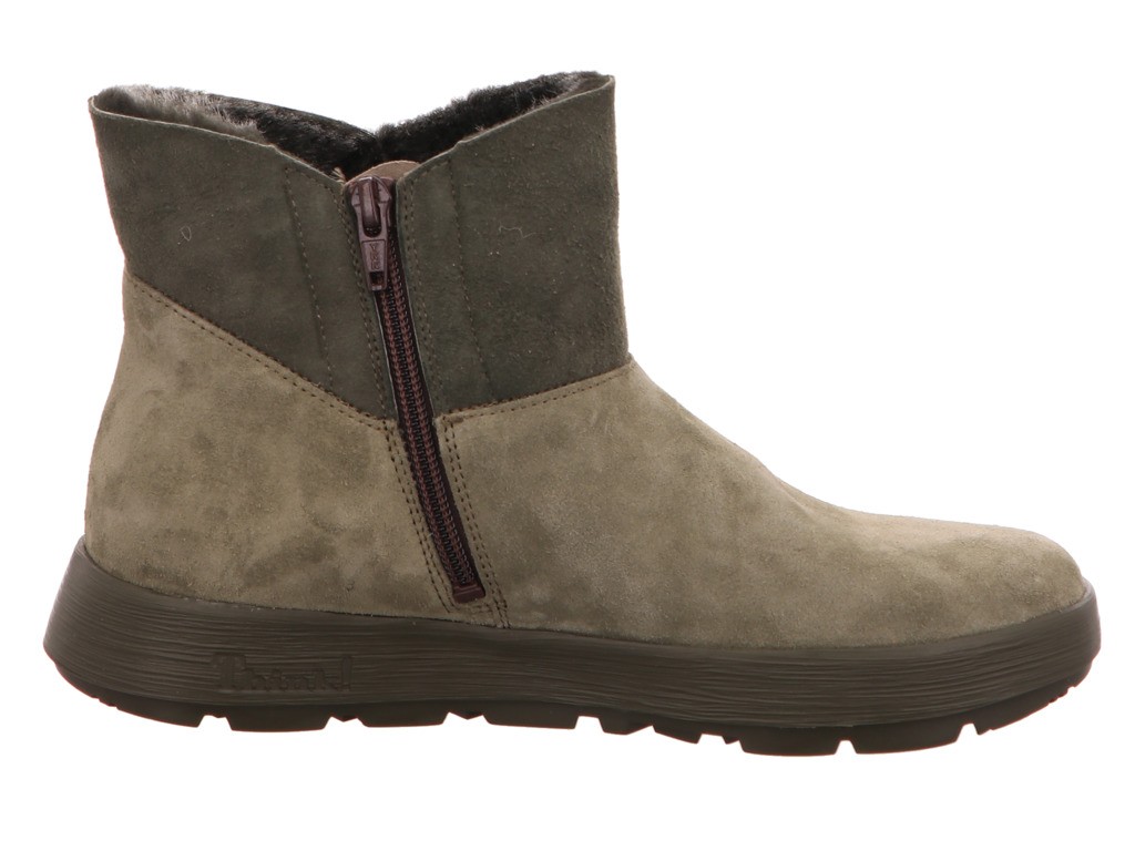 THINK Schnür-Stiefeletten grün 3-000649