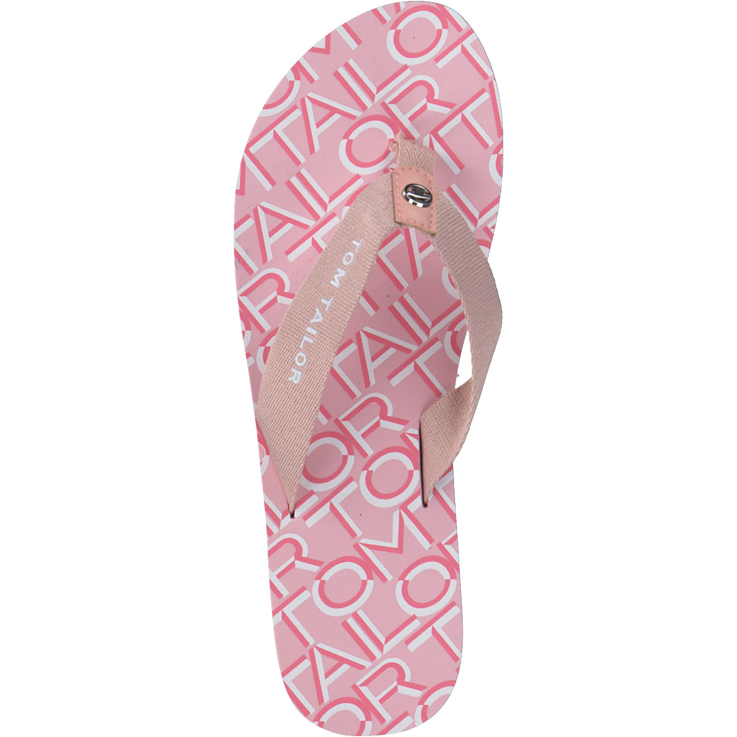 Tom Tailor 5391802, Zehentrenner, Damen, nude