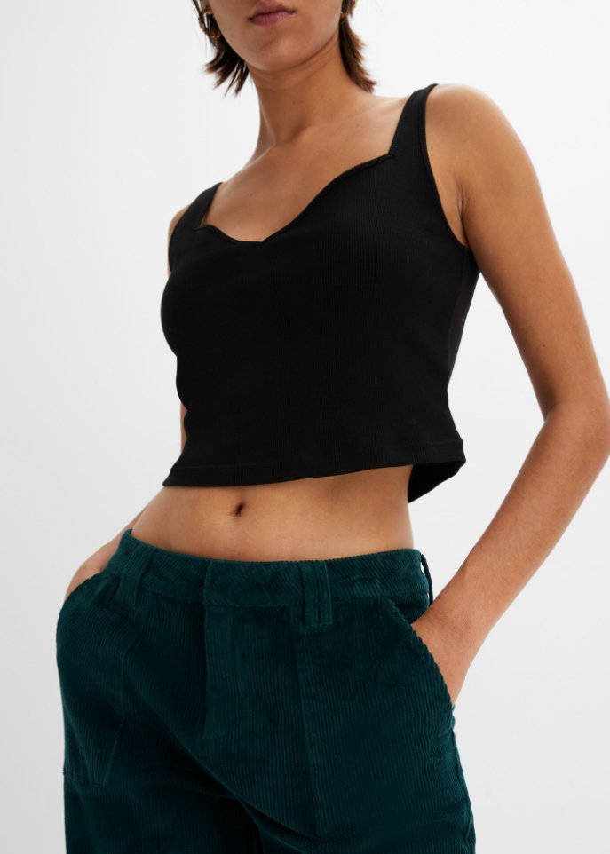 Cordhose mit Cargotaschen