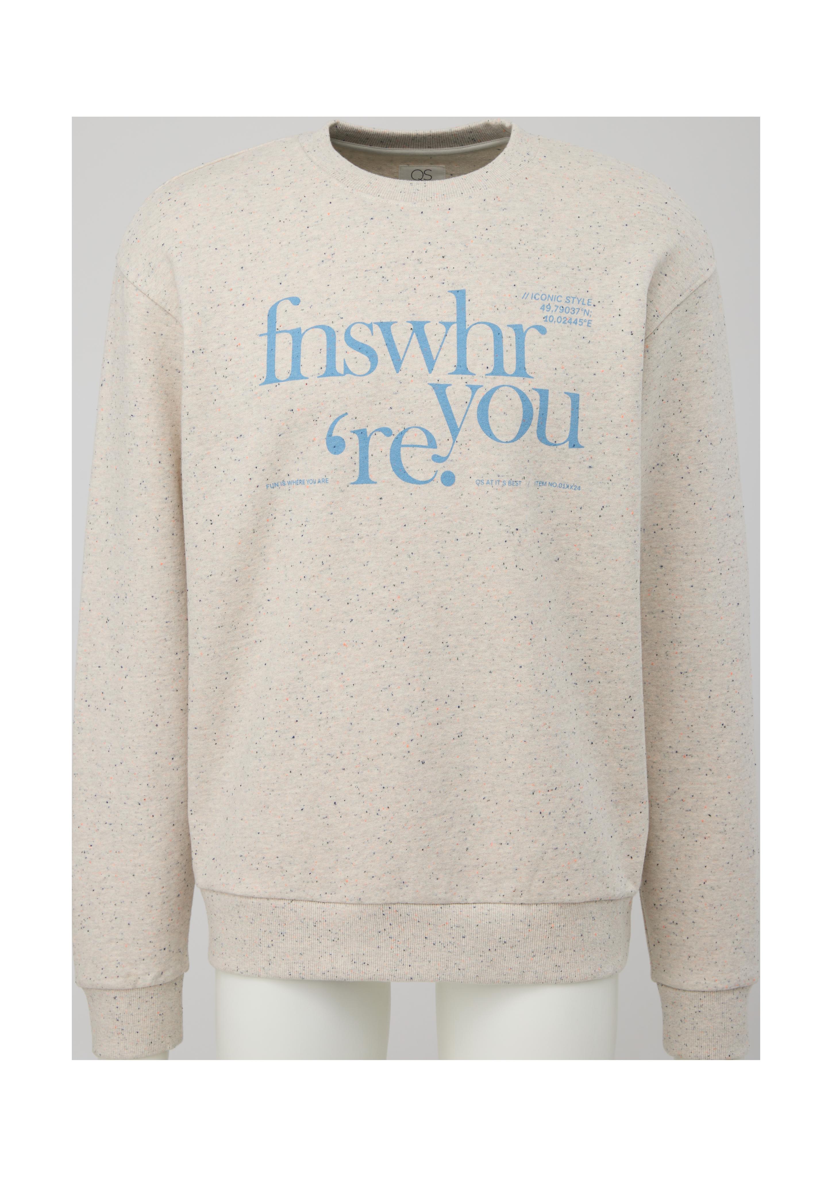 Sweatshirt mit Frontprint  2127555-80W0