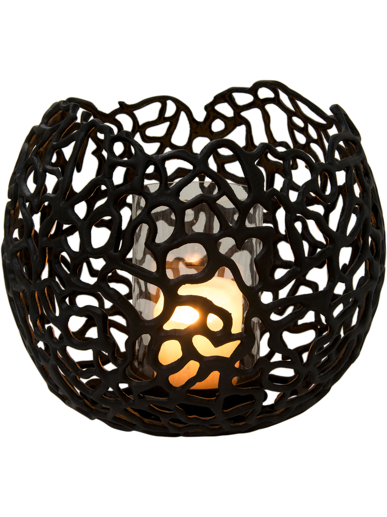 Silba Windlicht, Schwarz