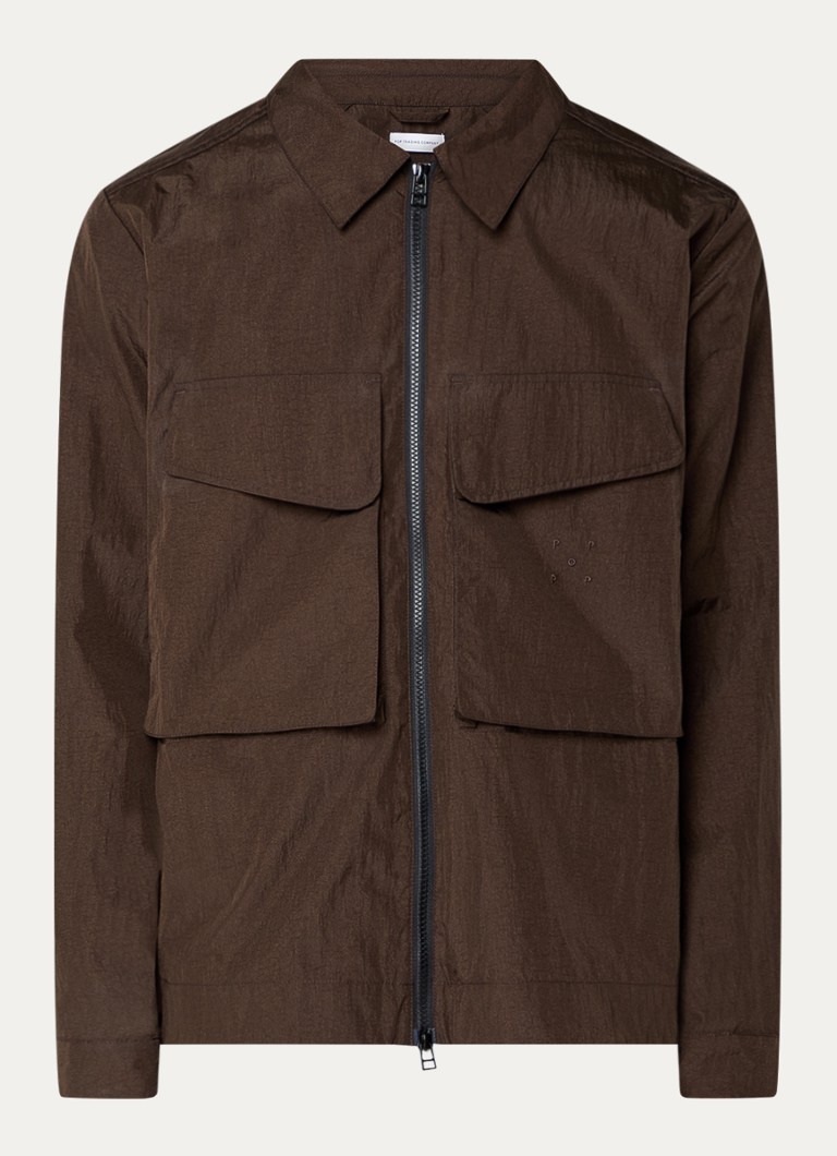 Pop Trading Company Boxer overshirt with chest pockets