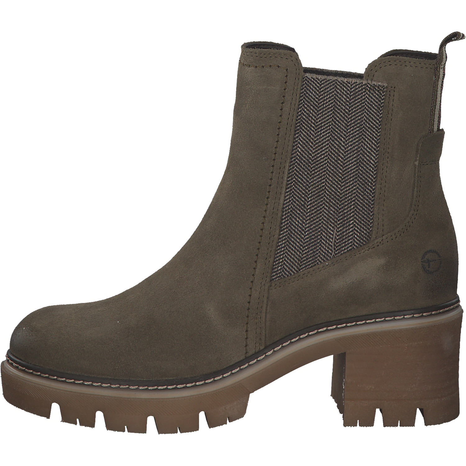 Tamaris 25936, Chelsea Boots, Damen, Grün