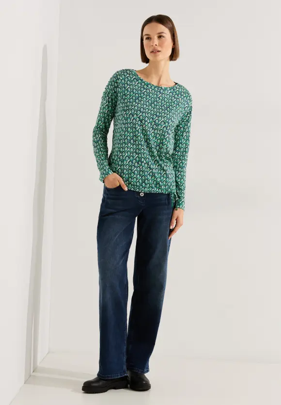 CECIL Shirt mit Minimalprint