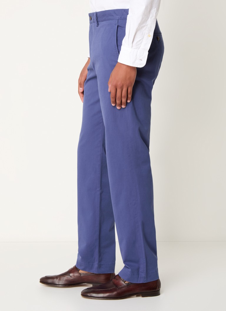 Pantaloni chino drepți Ralph Lauren cu buzunare laterale