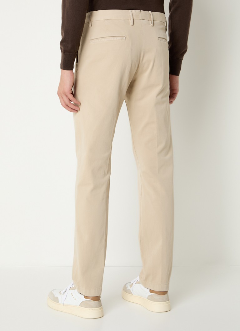 Pantalón chino Boggi Milano ajustat cu refuerzos