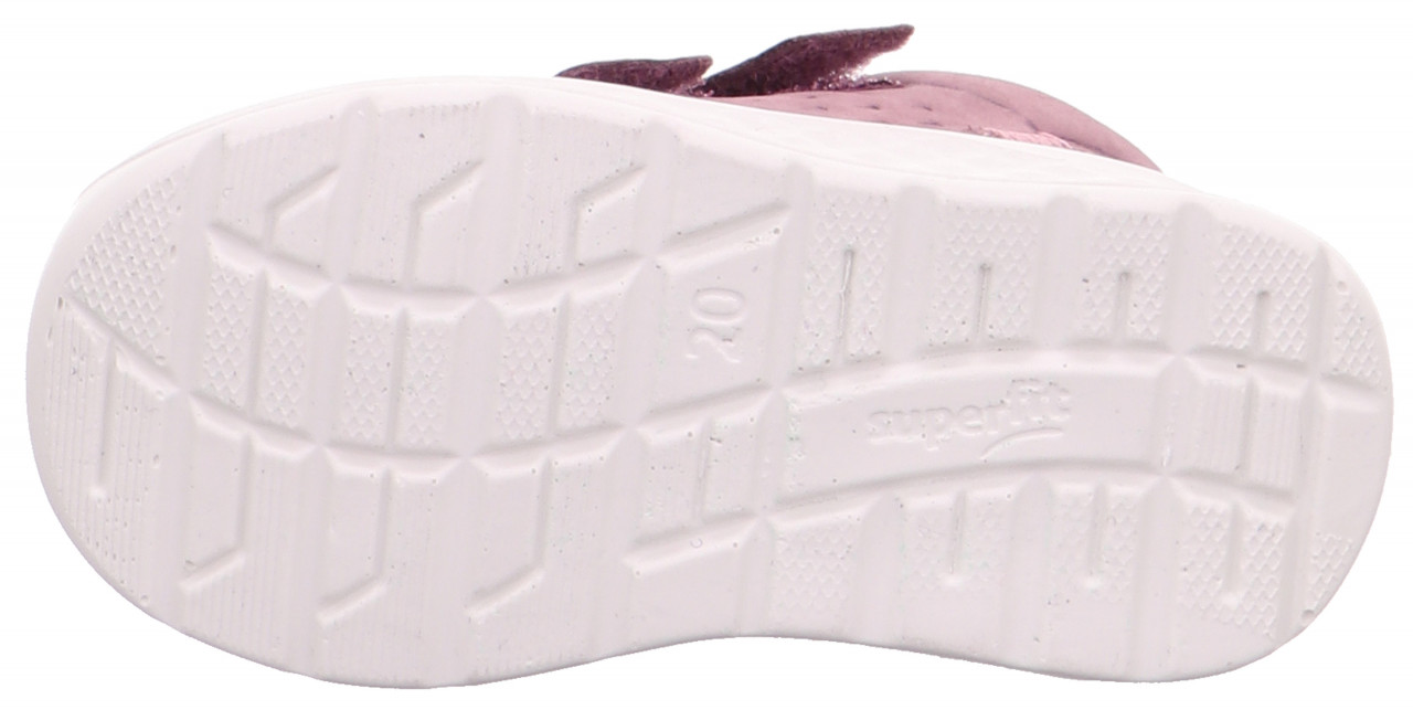 BREEZE - Lila/Rosa Sneaker low mit Klettverschluss