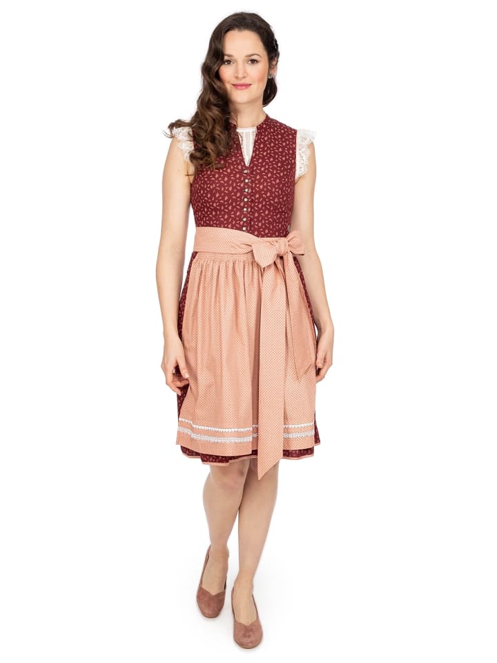 MarJo Dirndl MIRIAM in rot günstig kaufen