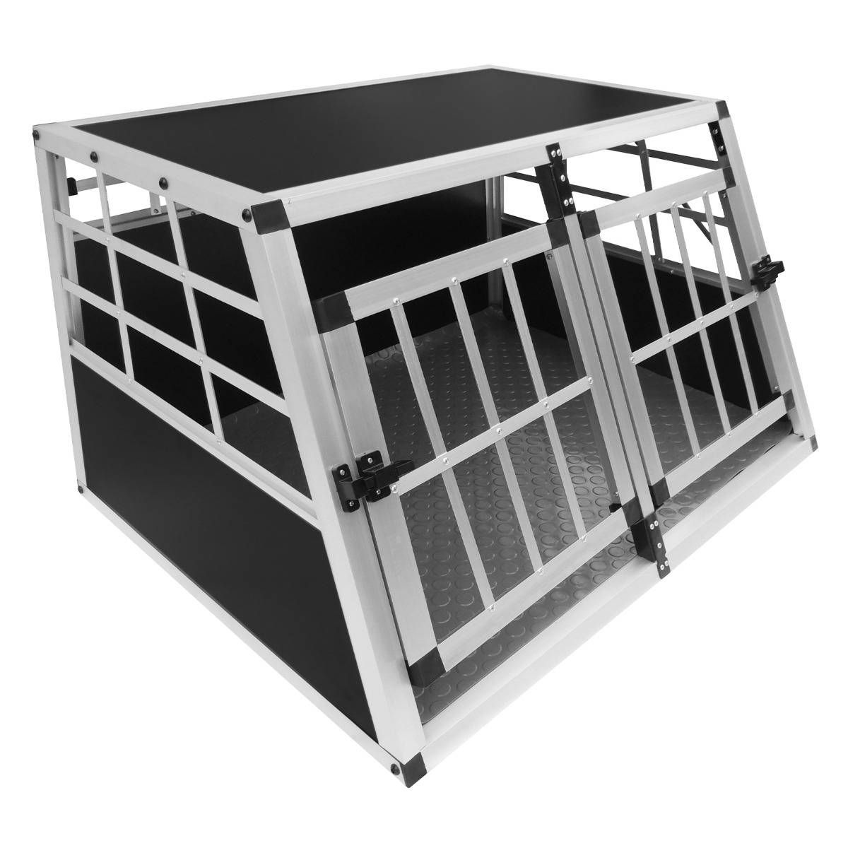 Monstershop Medium 2-türiger Aluminium-Hundekorb