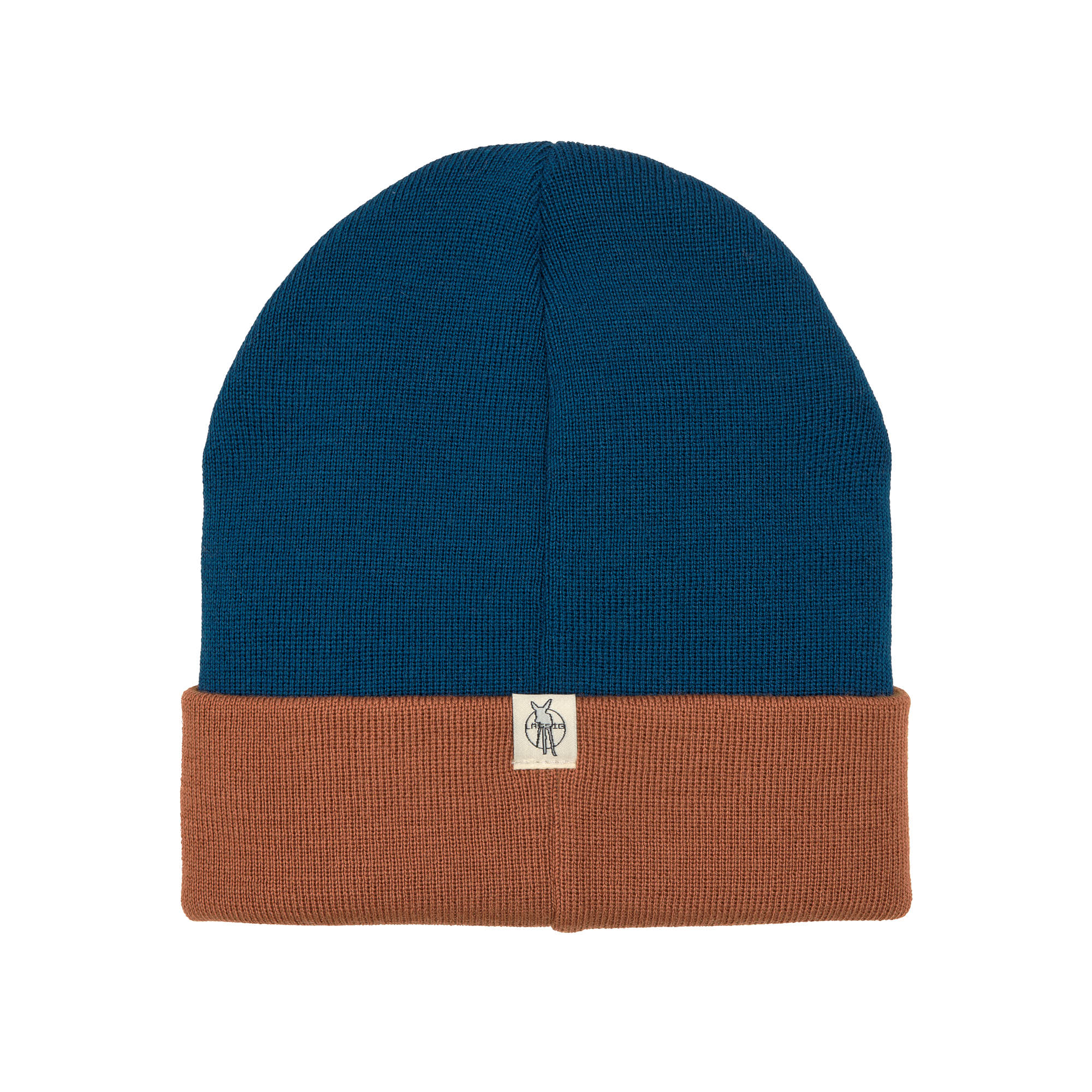 Beanie Mütze Kinder - Merino Wolle, Little Gang, Run Braun