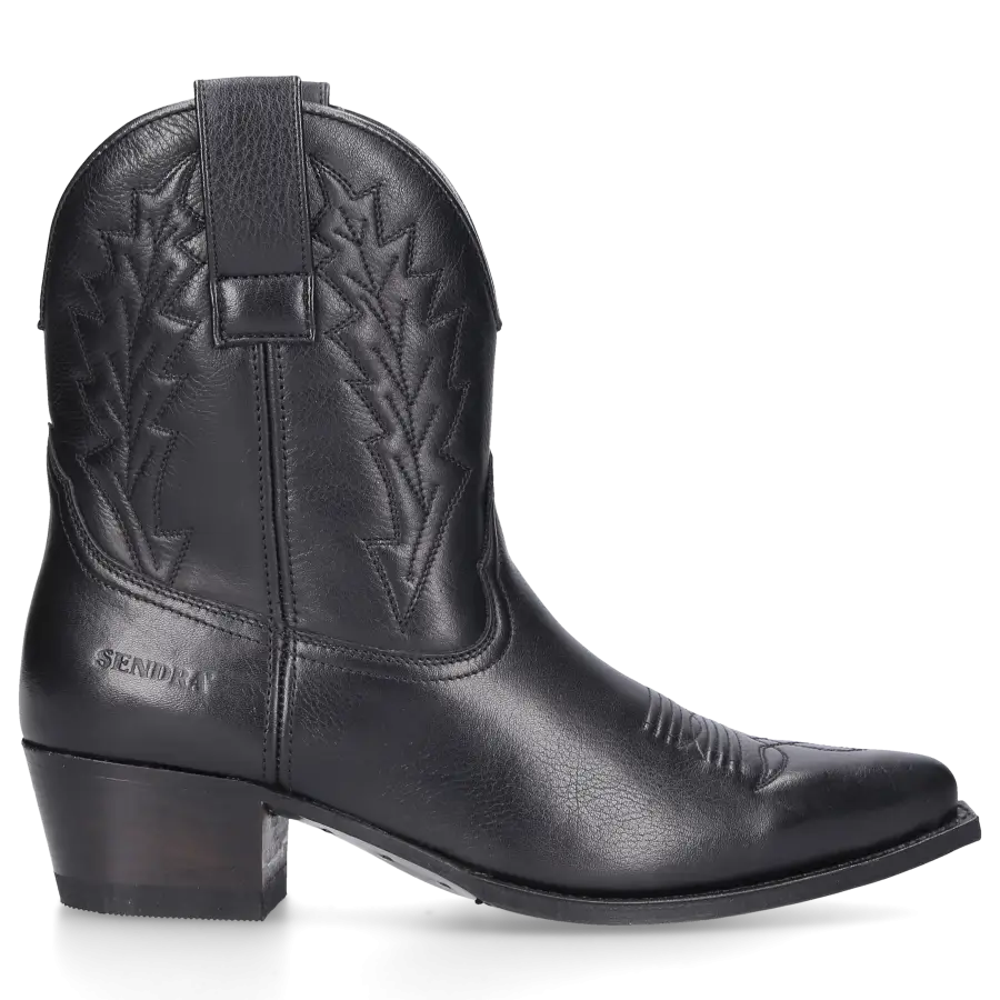 Sendra - Stiefeletten SALVAJE Kalbsleder - schwarz