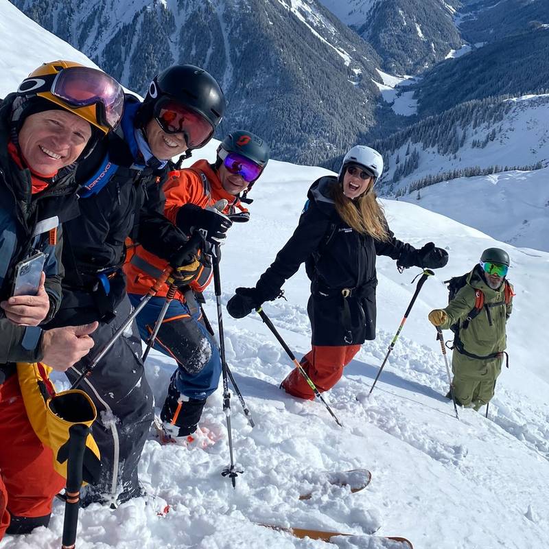 Erlebnis Freeride und Yoga Tour