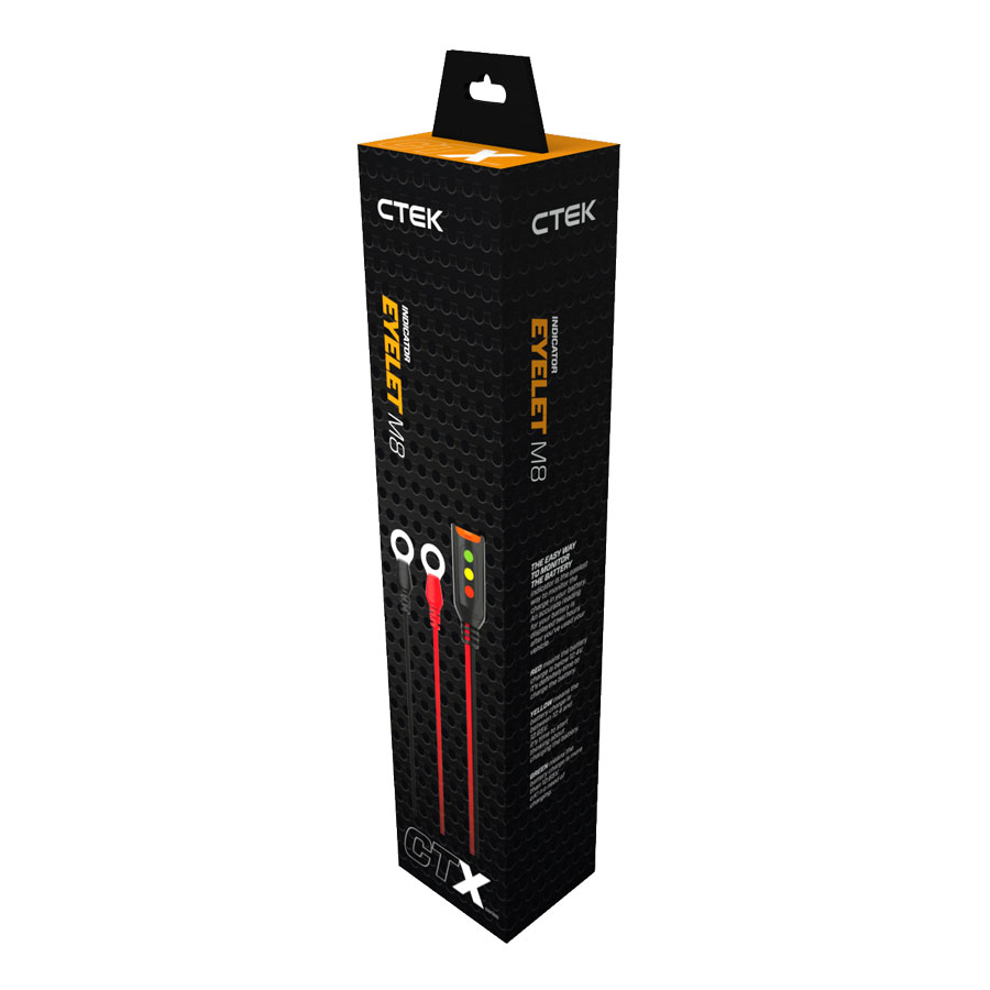 CTEK Comfort Indicator mit Ringkabelschuhen - ATU