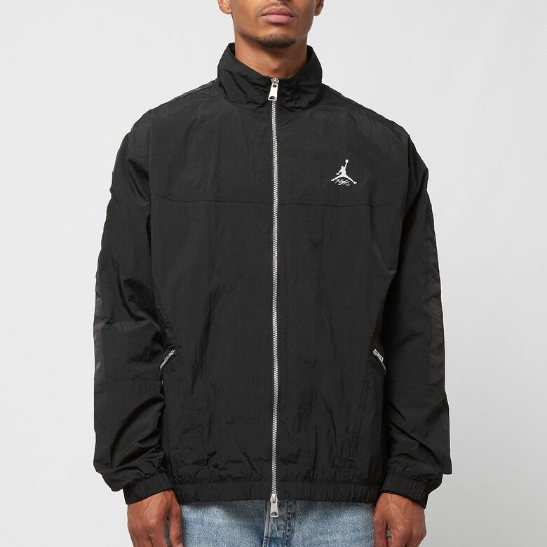 JORDAN Men's Essentials Warmup Full-Zip Jacket black/black/sail