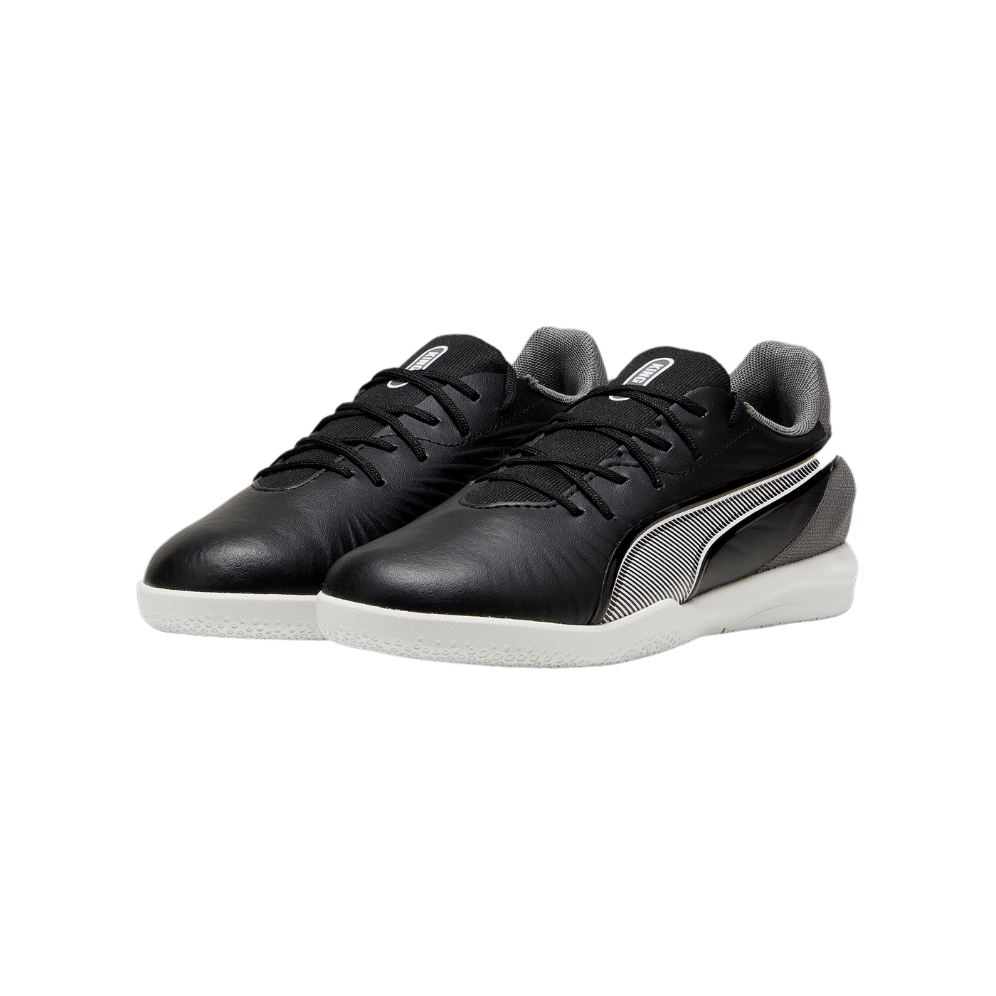 PUMA KING Match IN Kids Schwarz F01