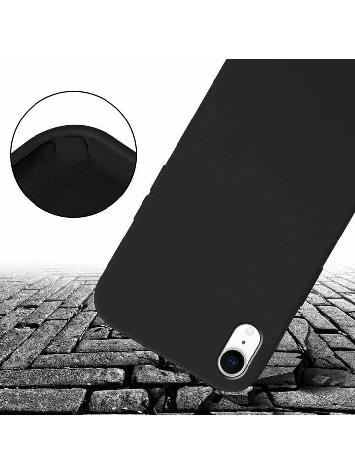 cadorabo Handykette für Apple iPhone XR Hülle in LIQUID SCHWARZ günstig kaufen iPhone XR