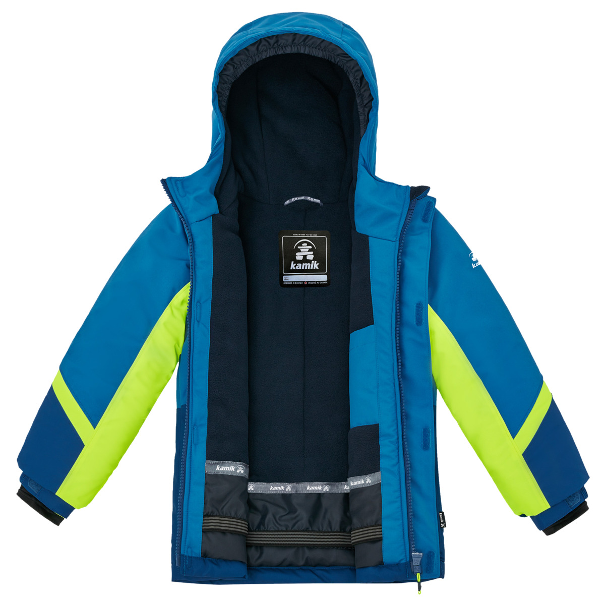 Kamik DAMIEN Winterjacke blau