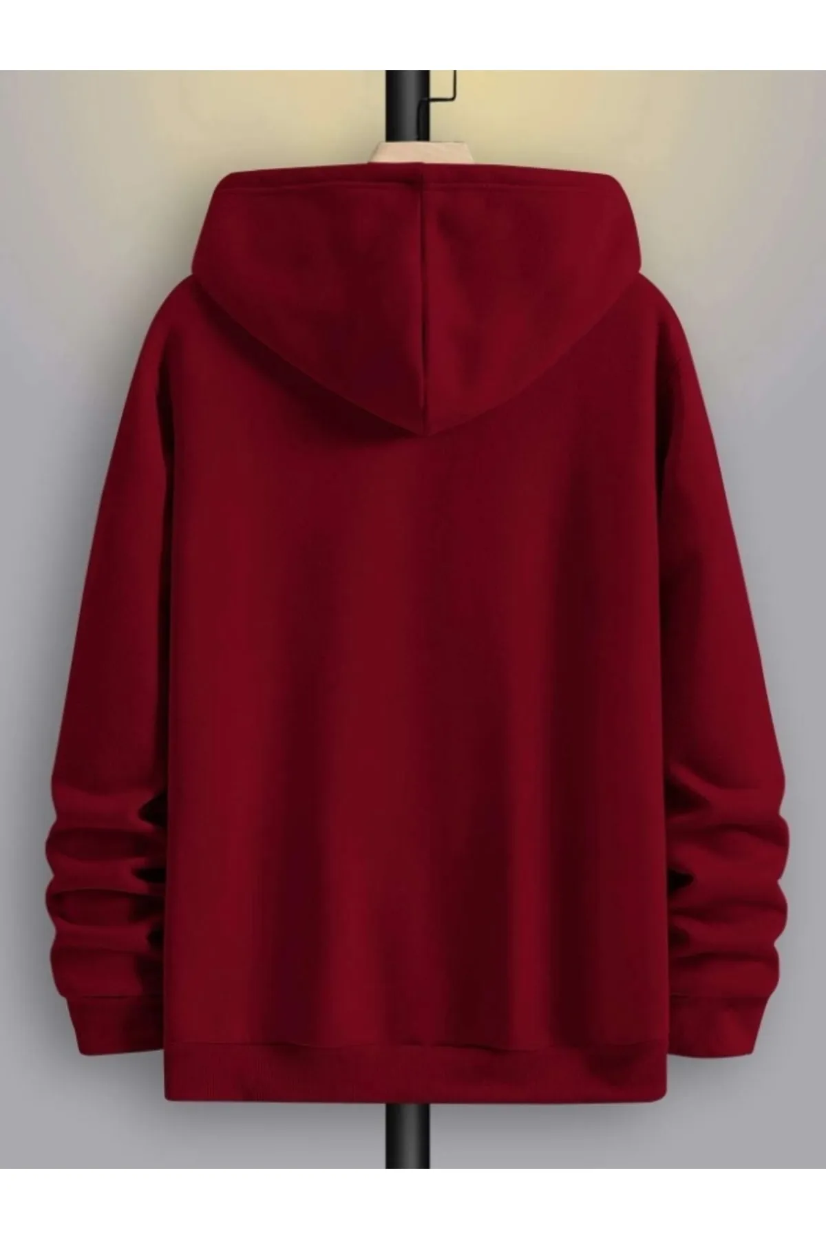 MOONBULL  Sweatshirt - Bordeaux - Oversized