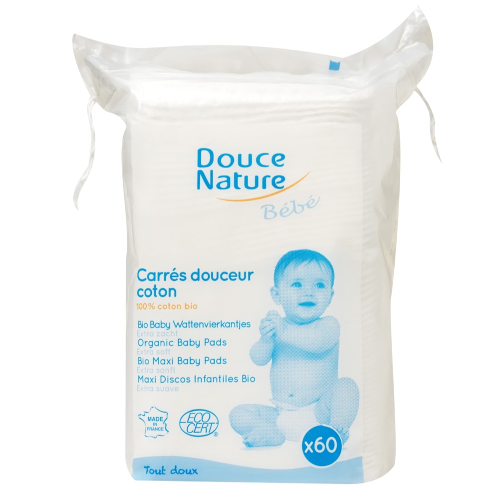 douce nature 60 CARRES DOUCEUR COTON COTON BEBES