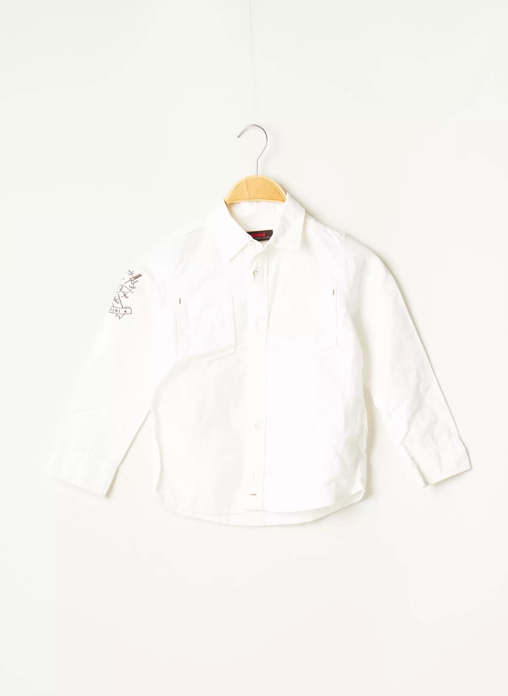 Catimini Manches Longues Garcon couleur blanc