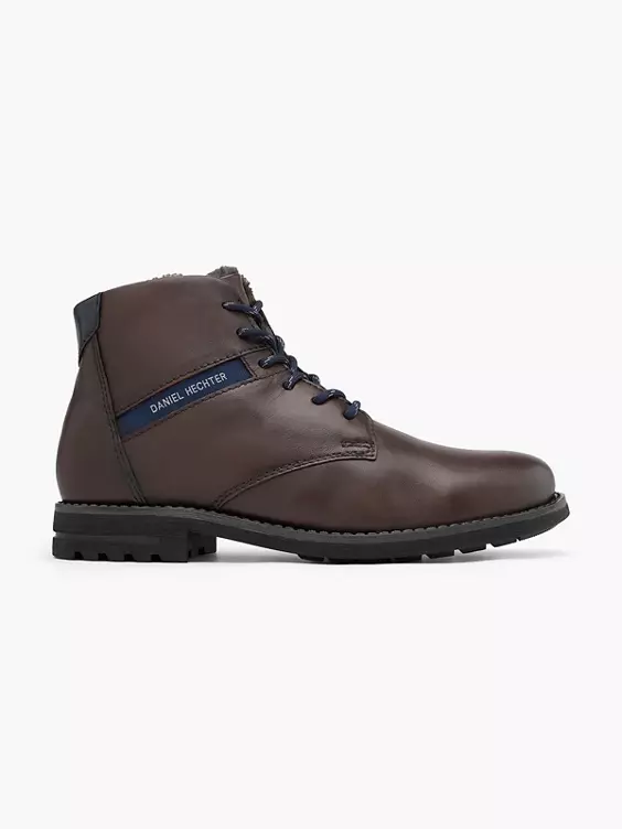 DANIEL HECHTER Leder Schnürstiefelette
