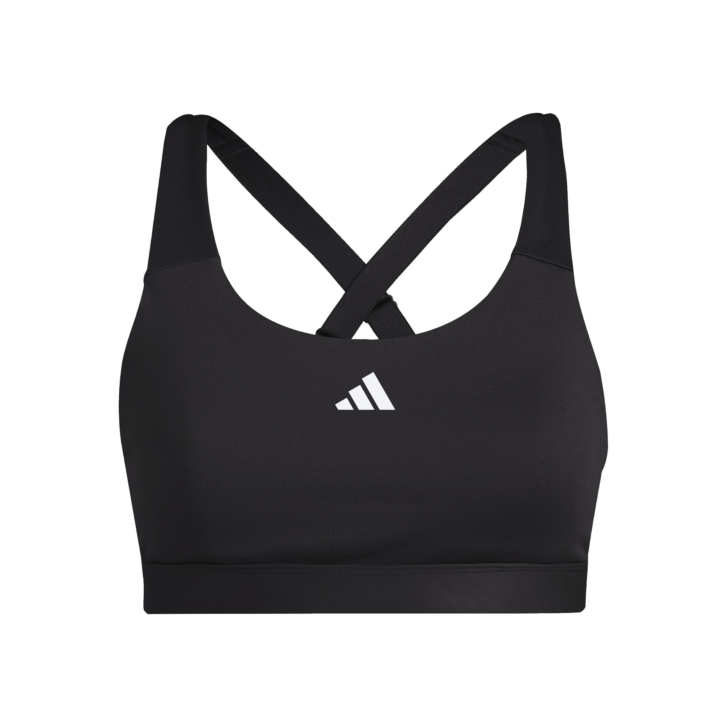 Training High-Support Sport-BH Damen - Schwarz