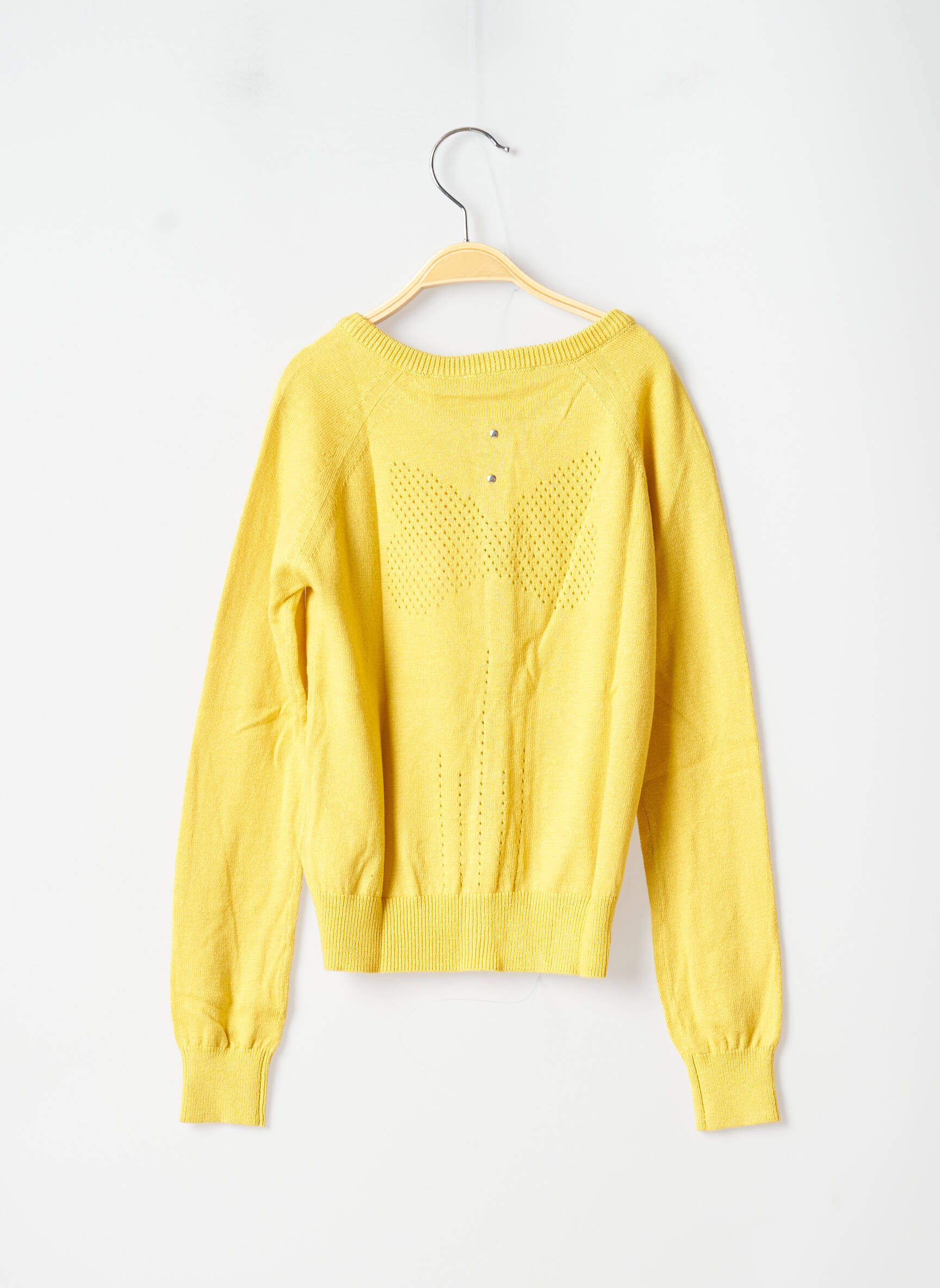 Marese Cardigans Fille couleur jaune