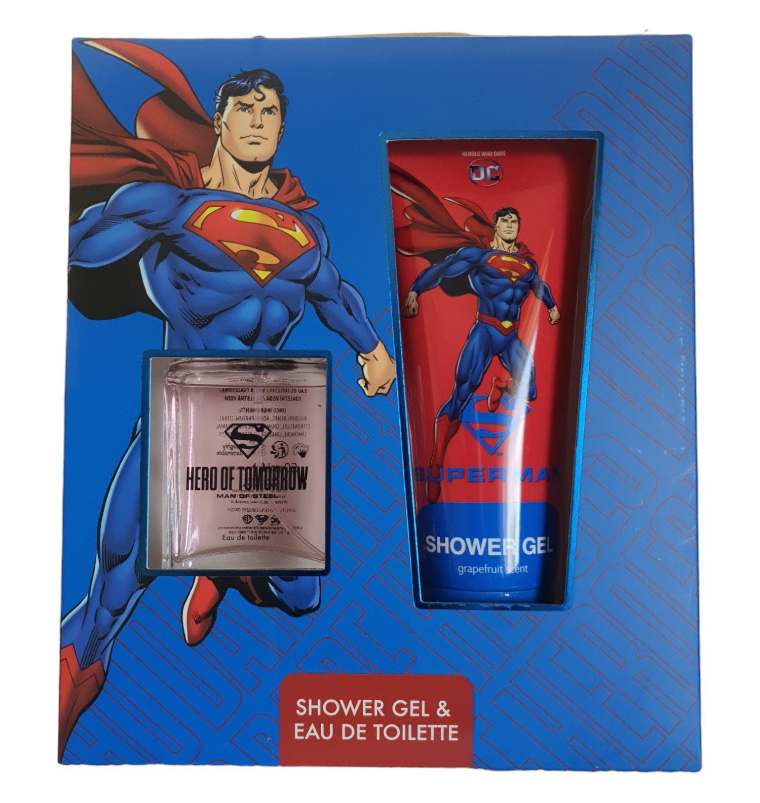 DC Comics Eau de Parfum Super Heroes EDT 50 ml Superman, Batman, Wonder Woman, Aquaman