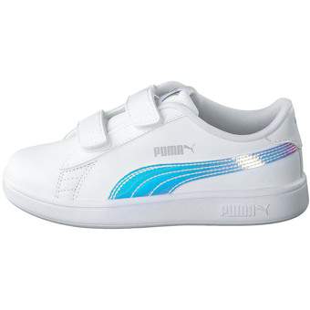 PUMA Smash v2 Holo V PS Sneaker in weiß