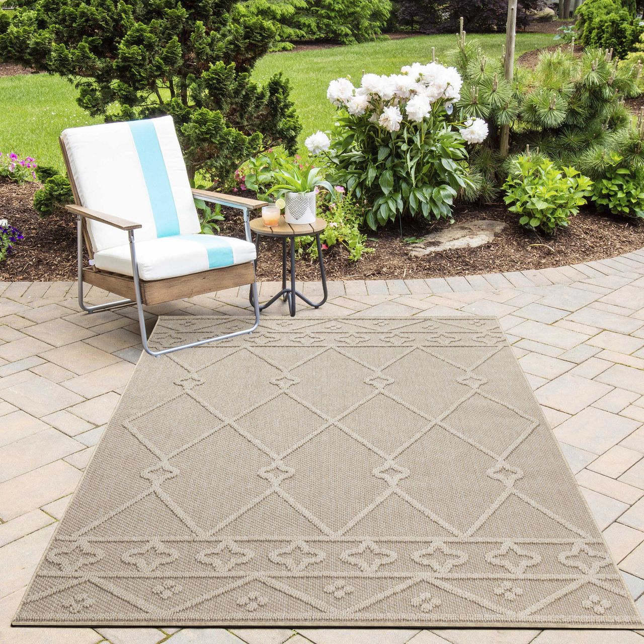 Ayyildiz Teppich, PATARA 4955, BEIGE, 160 x 230 cm