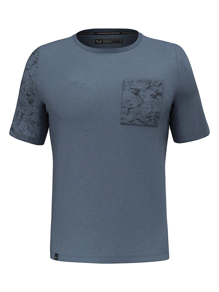Salewa Funktionsshirt in Dunkelblau günstig kaufen