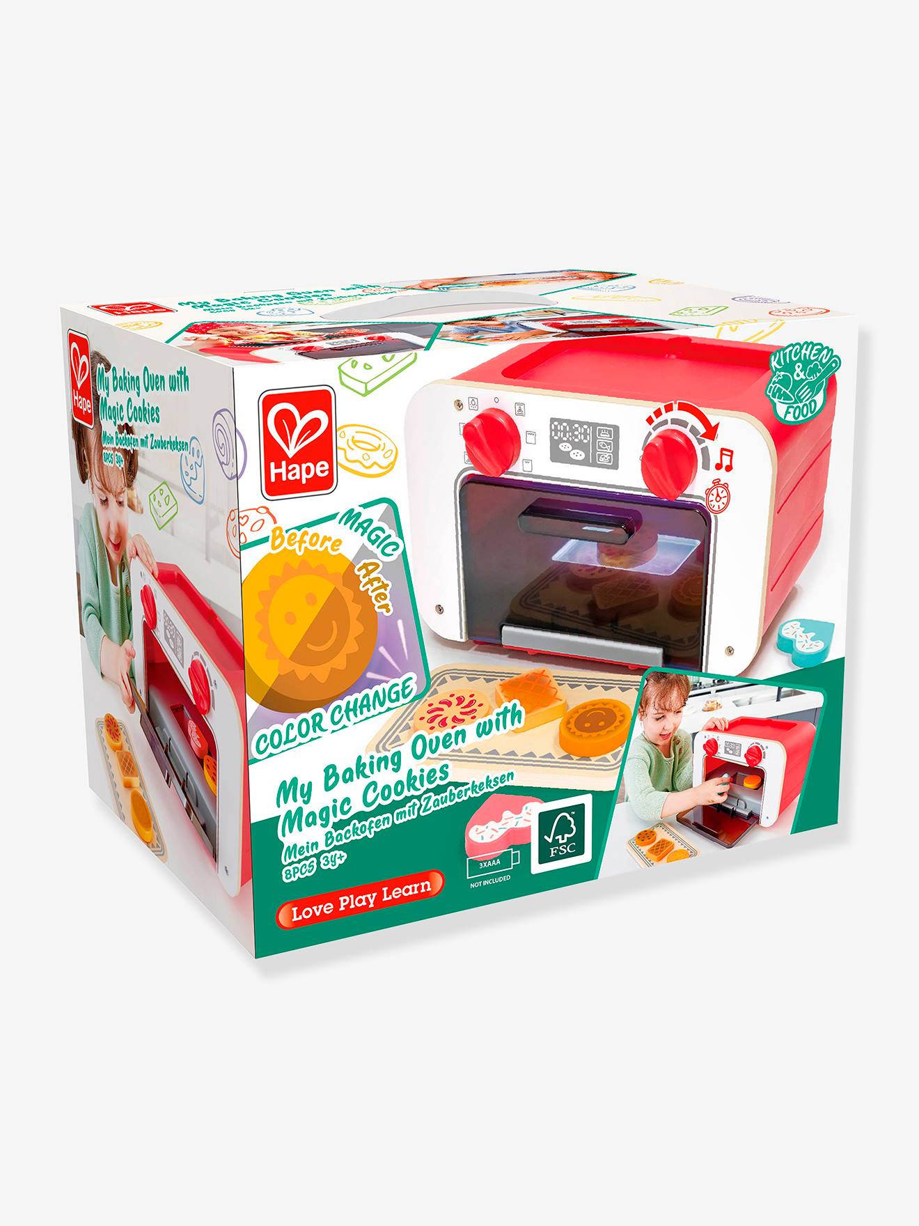 Four à pâtisserie magique HAPE rouge