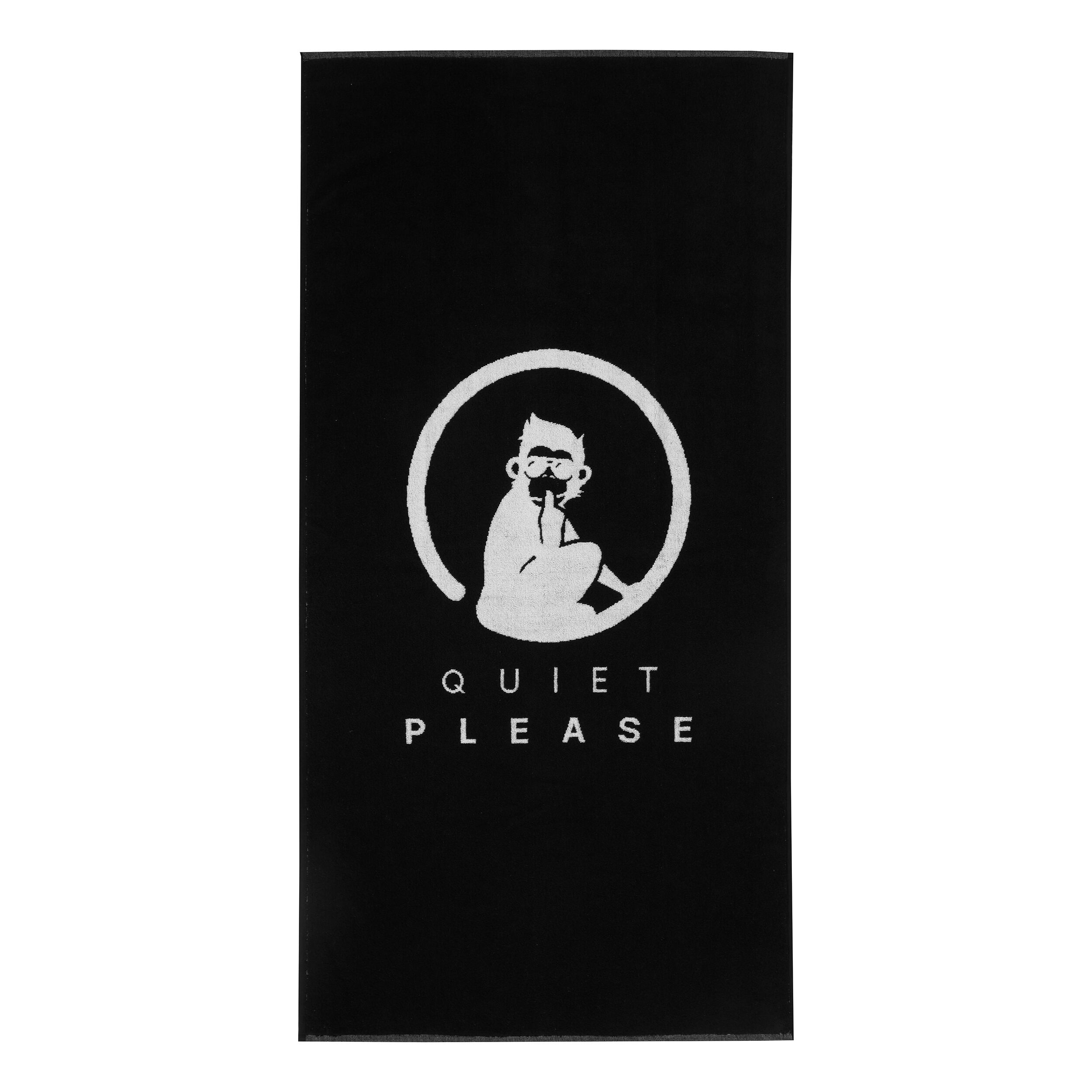 Performance 70x140cm Handtuch - Schwarz
