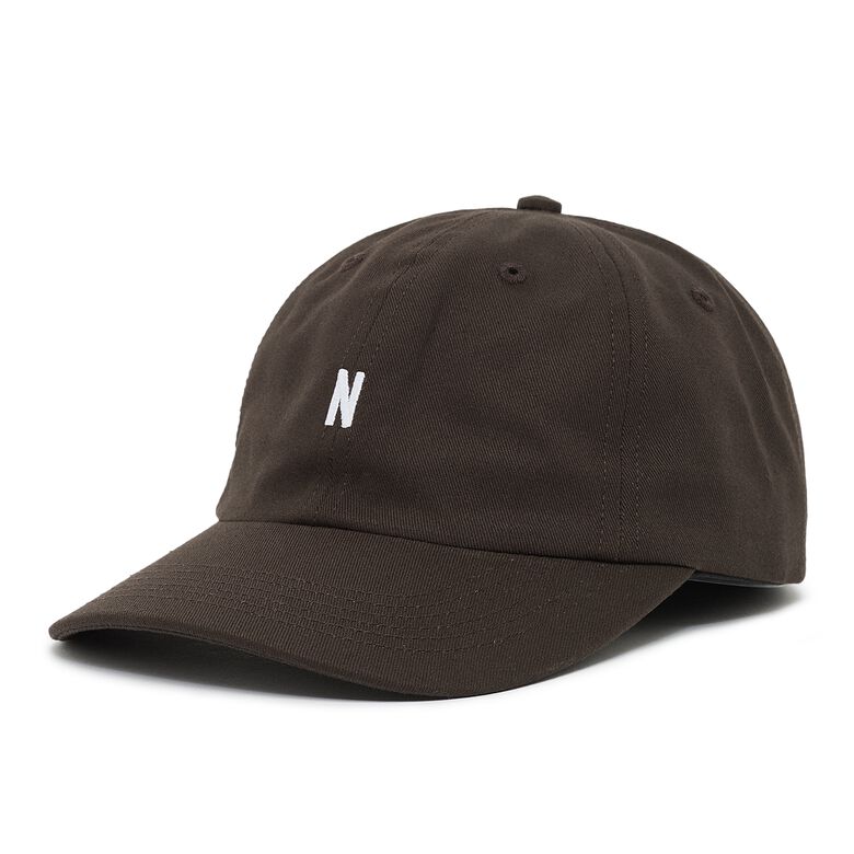 Norse Projects Twill Sports Cap espresso