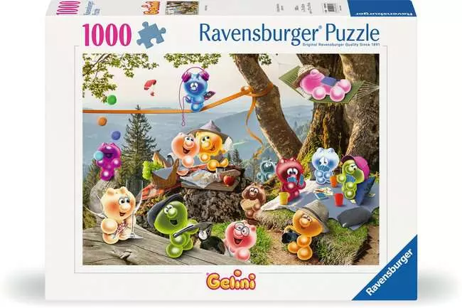 Puzzle 1000 Teile - Auf zum Picknick
