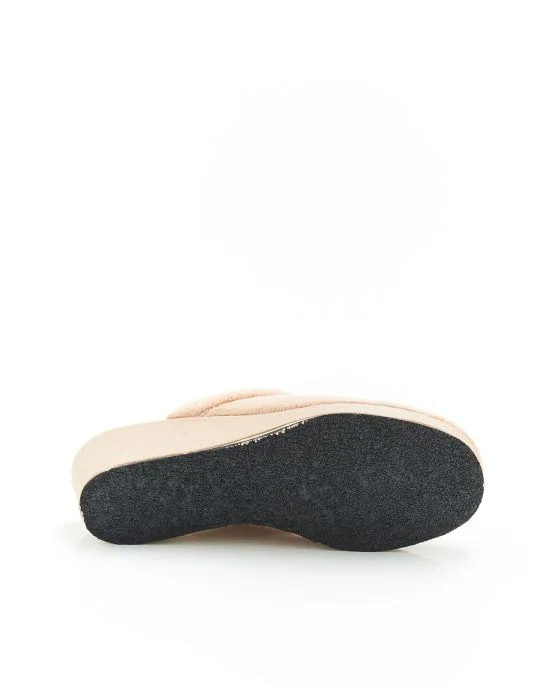 Mules avec fantaisie strassée