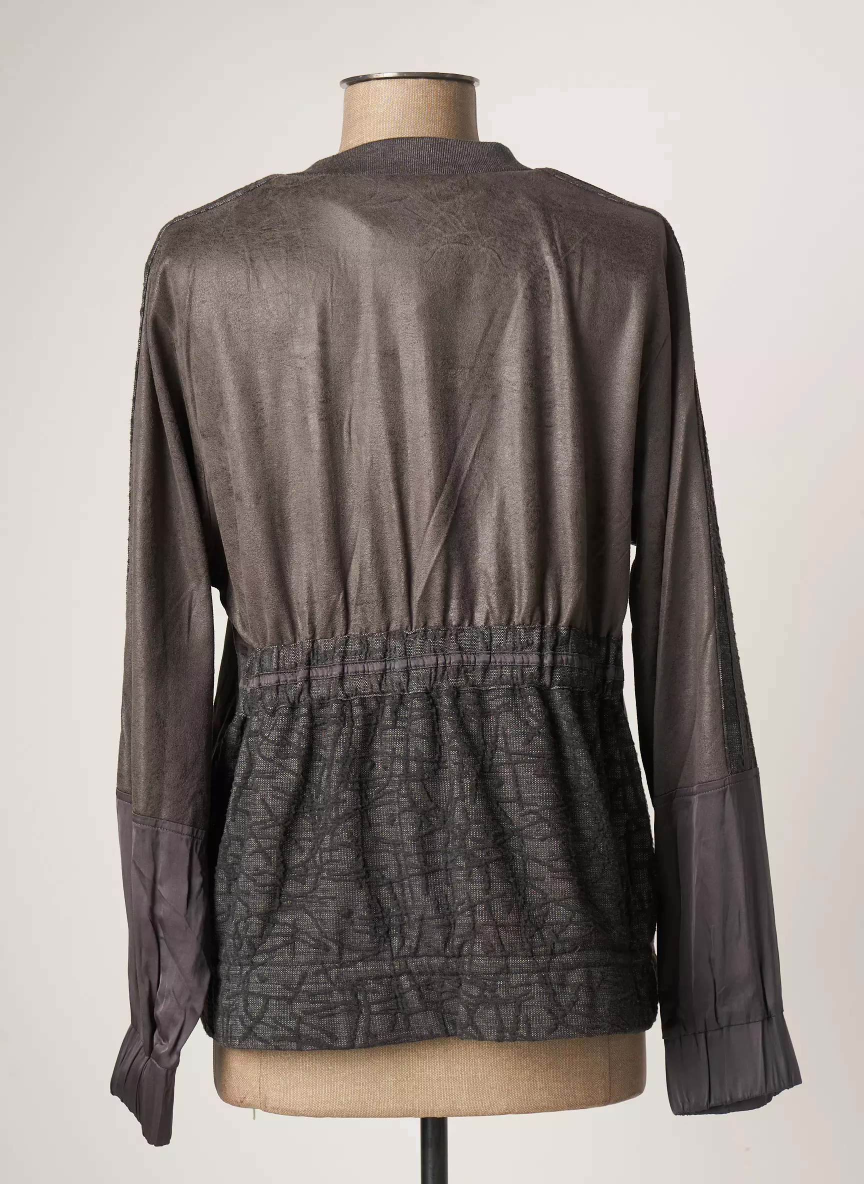 Nu Vestecasual Femme couleur gris
