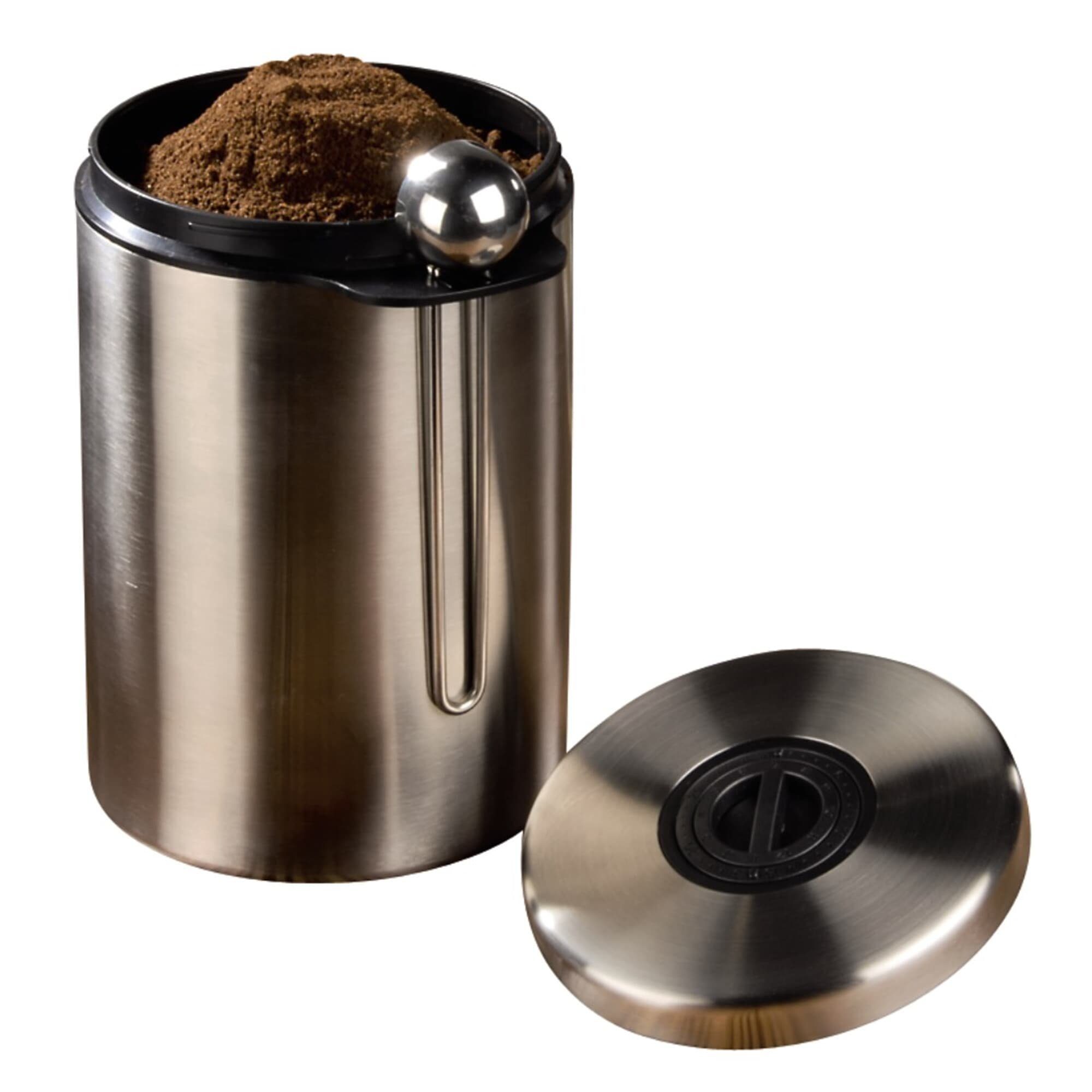 Xavax Kaffeedose Edelstahldose für 1 kg Kaffeebohnen, Edelstahl, (Set, 2-tlg)