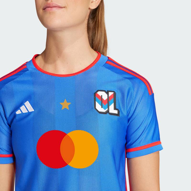 adidas Olympique Lyon 23/24 Auswärtstrikot Trikot Damen