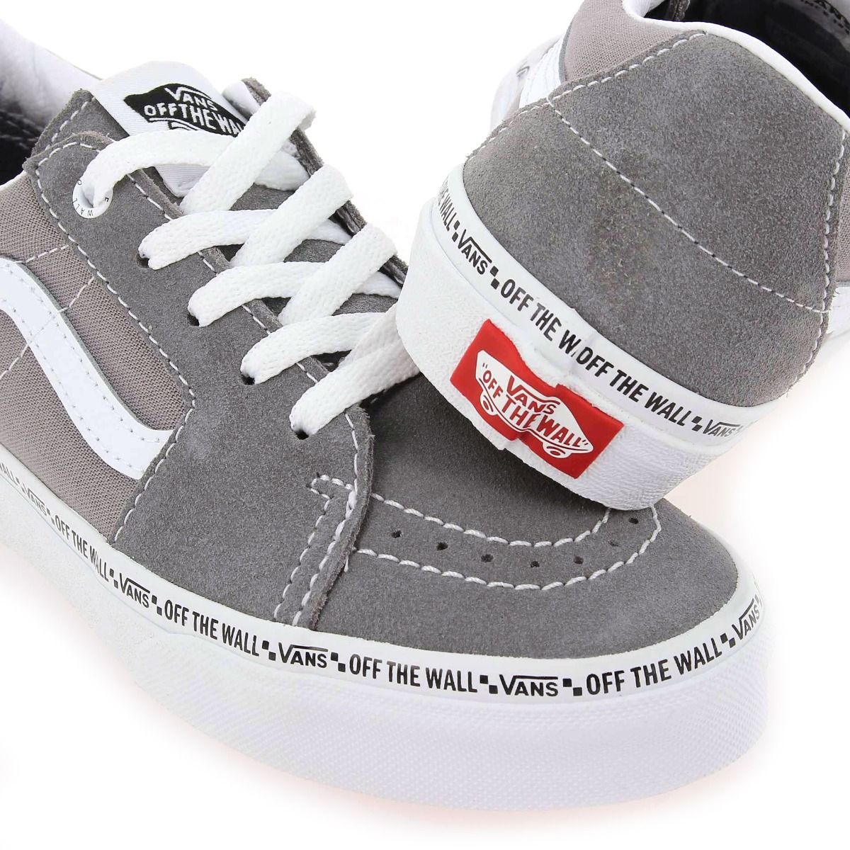 Vans  SK8-LOW KIDS H22 - gris