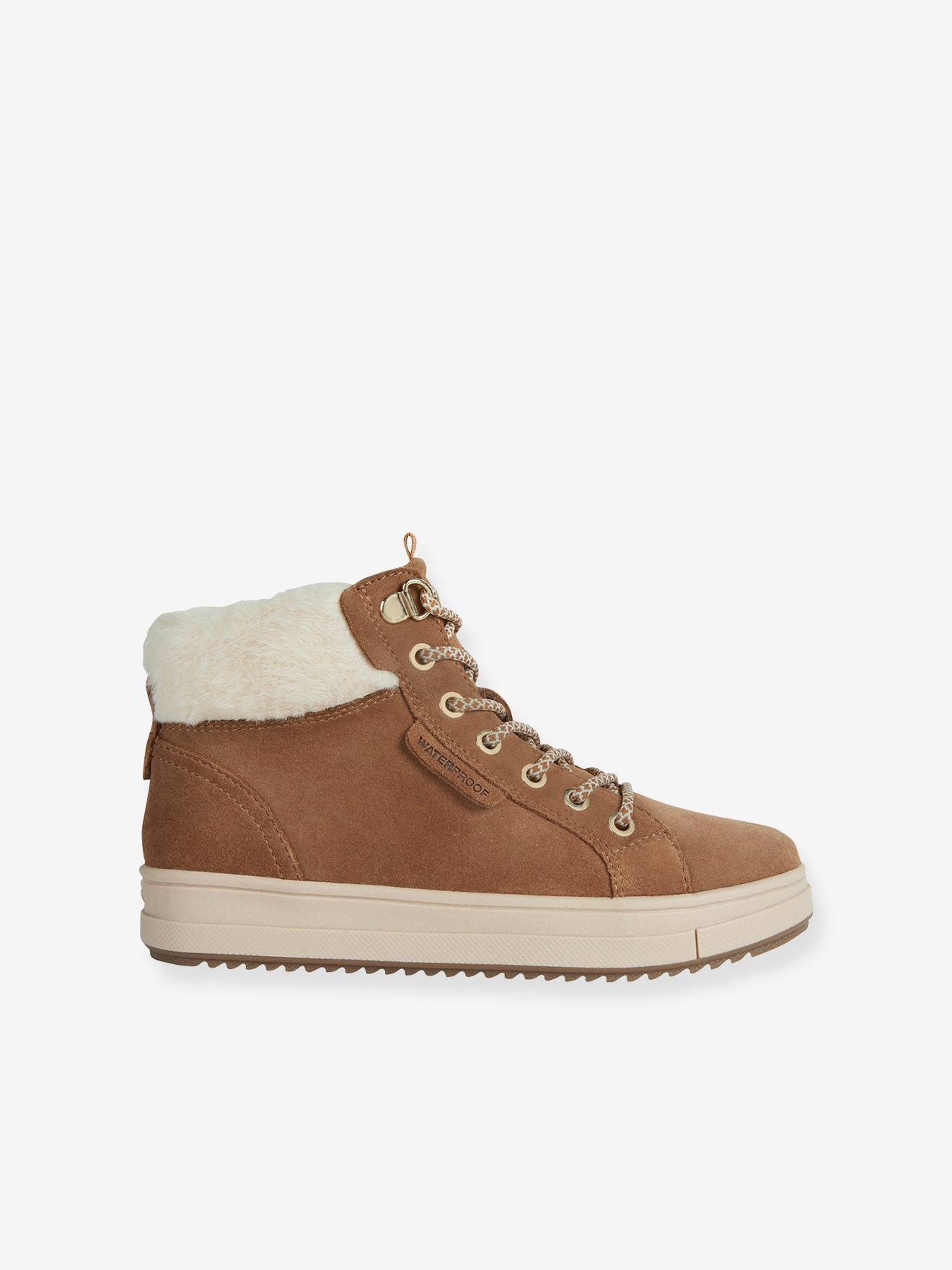 Geox Warme Mädchen Sneakers REBECCA WPF GEOX - camelfarben