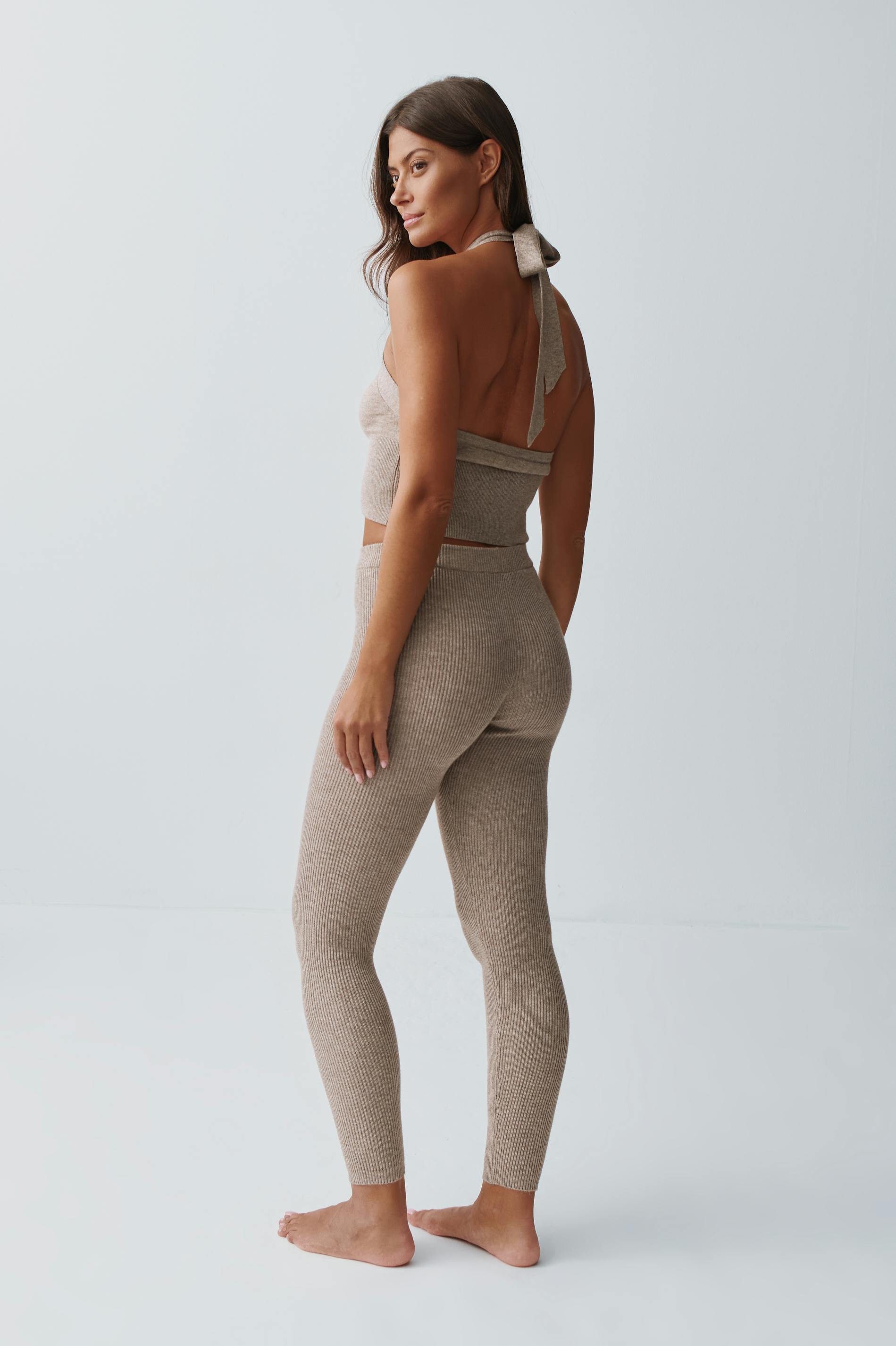 Knitted leggings