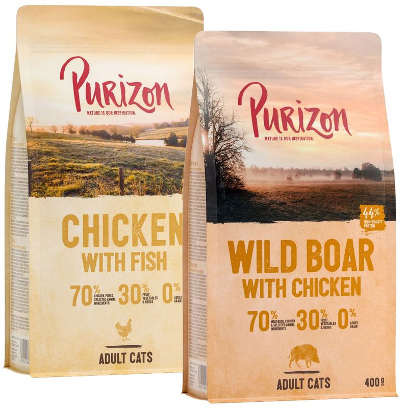 Probierpaket Purizon Adult 2 x 400 g zu TOP-Preisen