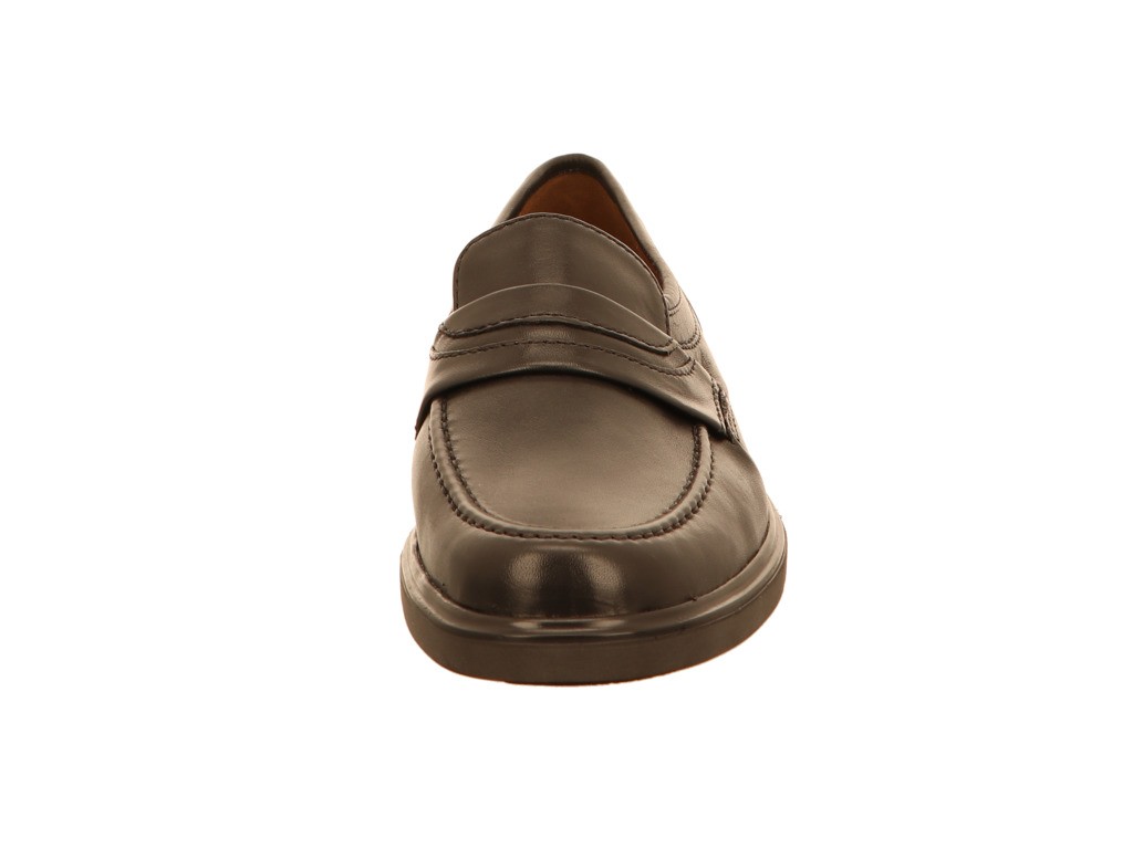 SIOUX Klassische Slipper schwarz Peru