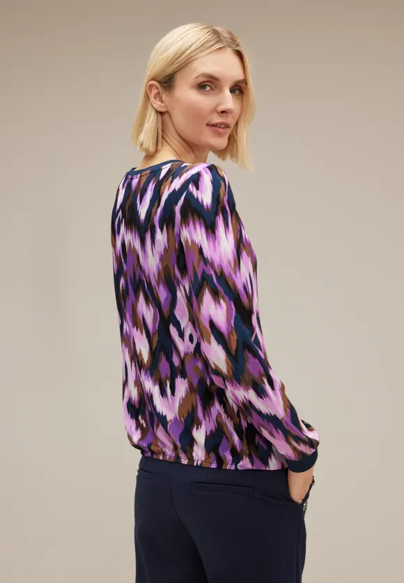 Street One Printshirt im Materialmix