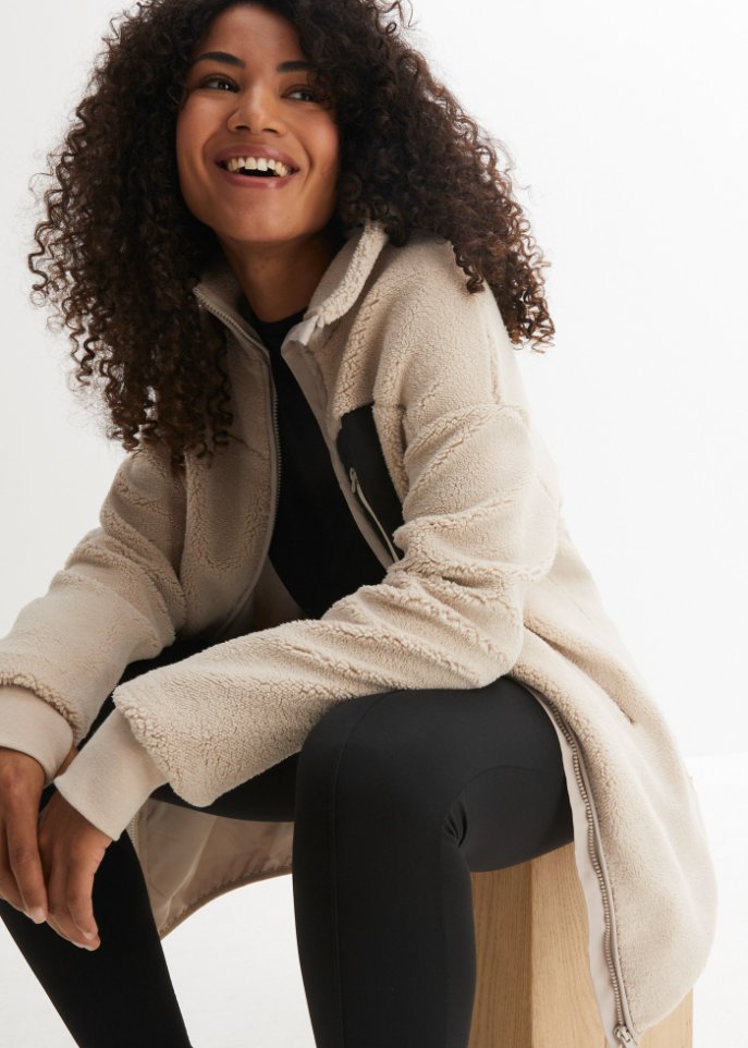 Teddy-Fleece Jacke