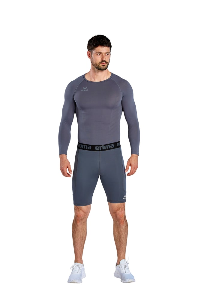 erima Elemental Tight, Tights kurz in slate grey günstig kaufen