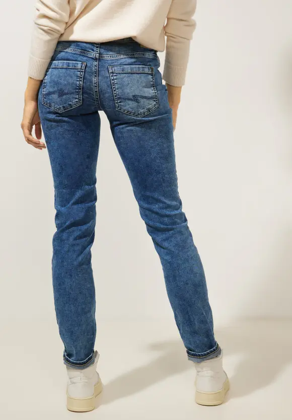 Street One Mittelblaue Casual Fit Jeans