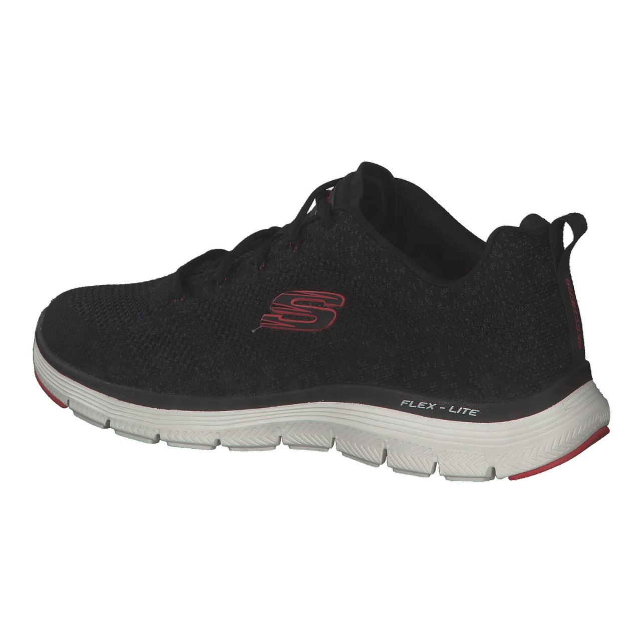 SKECHERS Freizeit Schnürer schwarz