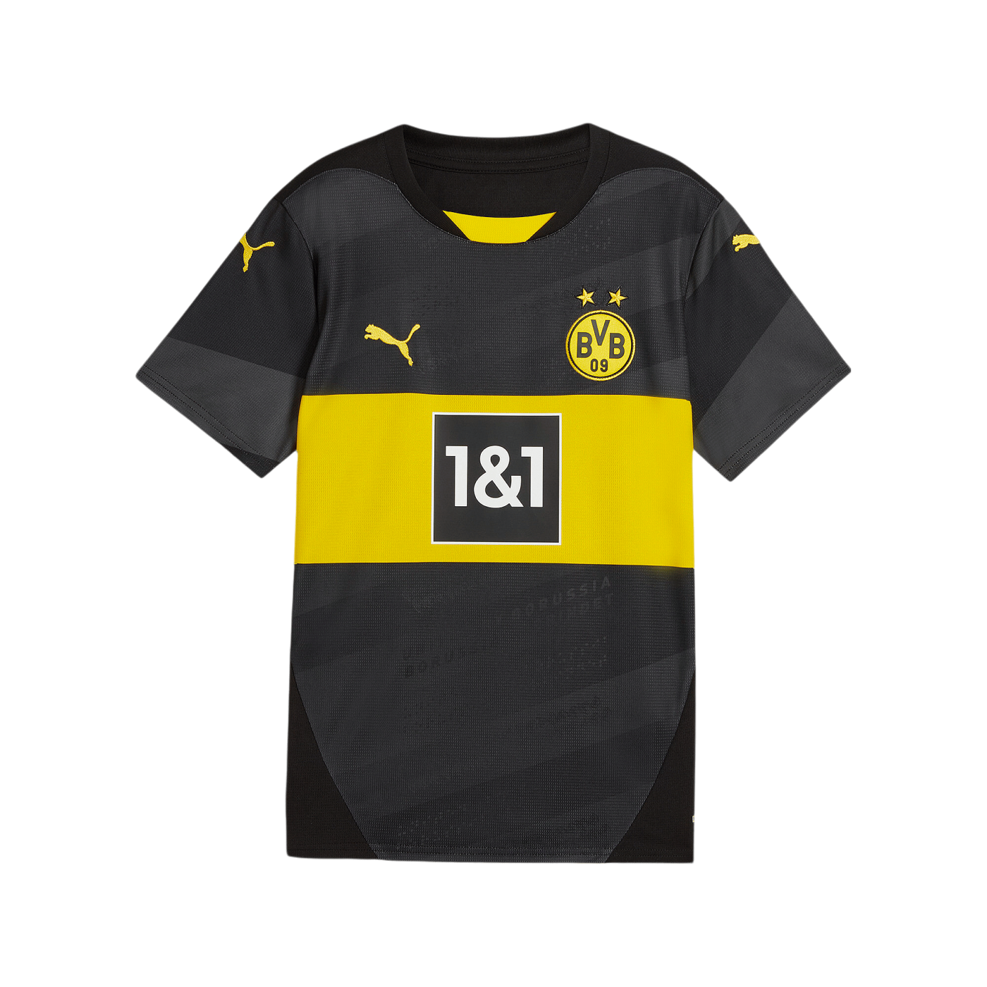 PUMA BVB Dortmund Trikot Away 2024/2025 Kids Schwarz F02